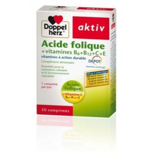 AKTIV ACIDE FOLIQUE VITAMINES B+C+E