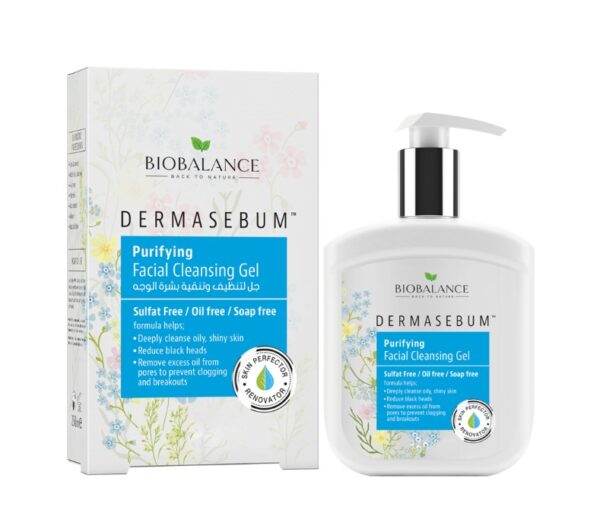 BIOBALANCE-DERMAsebum-gel-nettoyant-250ml BIOBALANCE-DERMAsebum-gel-nettoyant-250ml