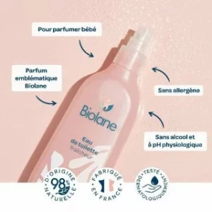 Biolane Eau de Toilette Fraîcheur 200ML